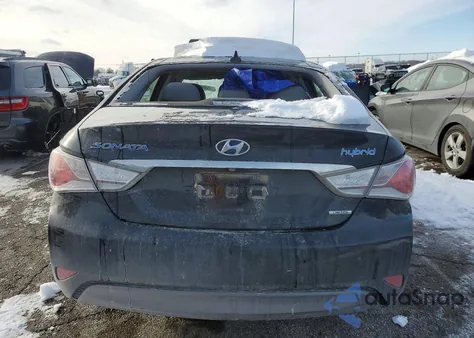2014 Hyundai Sonata Hybrid from USA, damaged, VIN KMHEC4A48EA108143